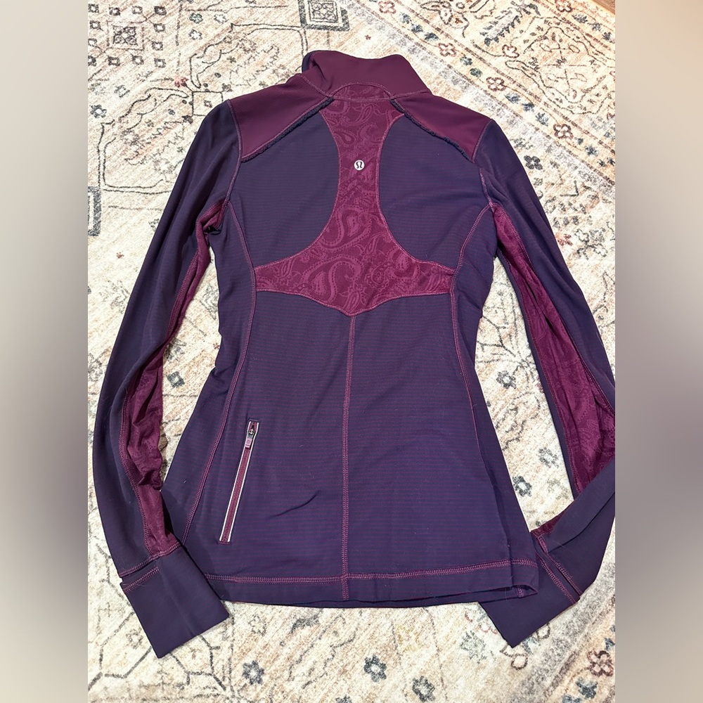 Lululemon Long Sleeve Pullover Top | Deep Purple | NWT | Size 6